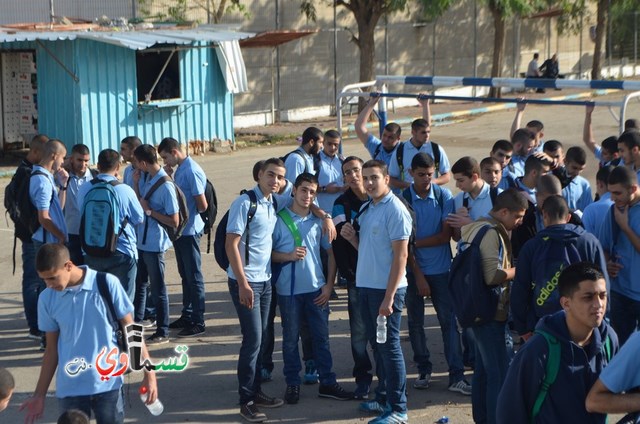  براعم جنة ابن رشد ضيوفاً على المدرسة  الثانوية الشاملة عشية الذكرى ال 59 لمجزرة كفرقاسم 